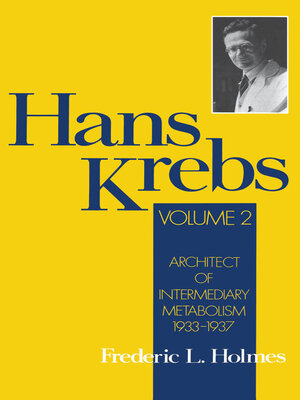 cover image of Hans Krebs